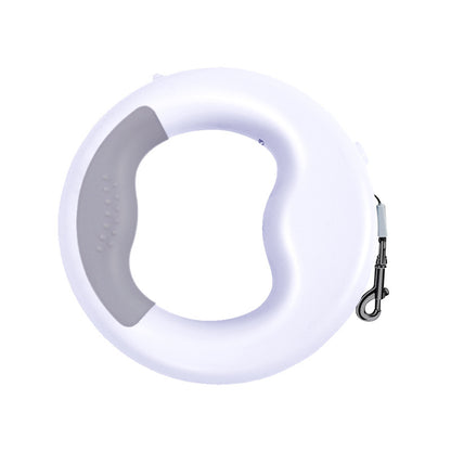 Retractable LED Dog Leash – 2m / 6.5ft, Hands-Free Night Walks