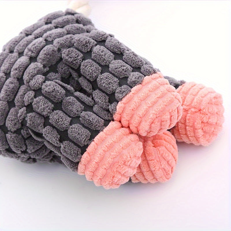 Puppy Plush Squeaky Toys Set