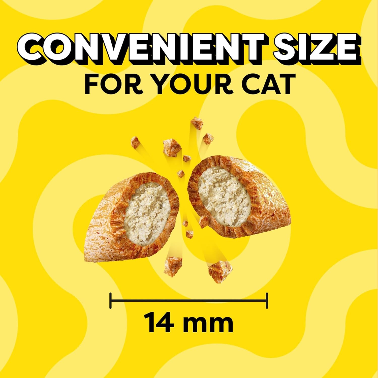 Temptations Classic Chicken Jumbo Cat Treats – 2.5 oz (12 Pack)