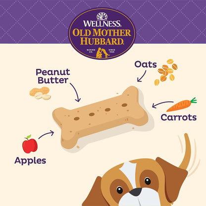 Wellness P-Nuttier Peanut Butter Large Dog Biscuits – 6 lb