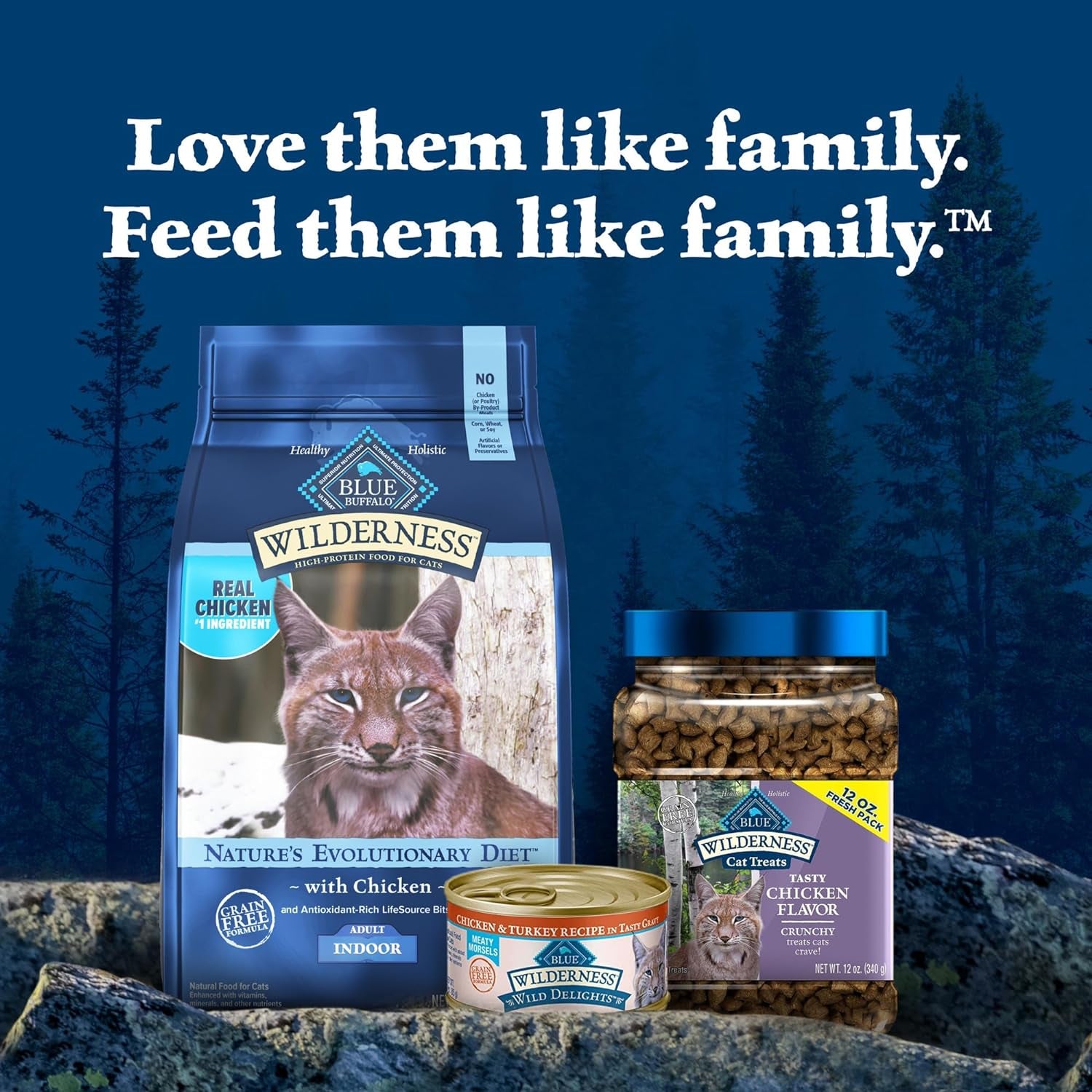 Wilderness Chicken High-Protein Grain-Free Dry Cat Food – 11 lb