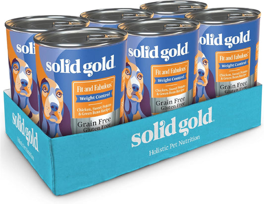 Weight Management Chicken, Sweet Potato & Green Bean Wet Dog Food – 12.5 oz x 6 Pack