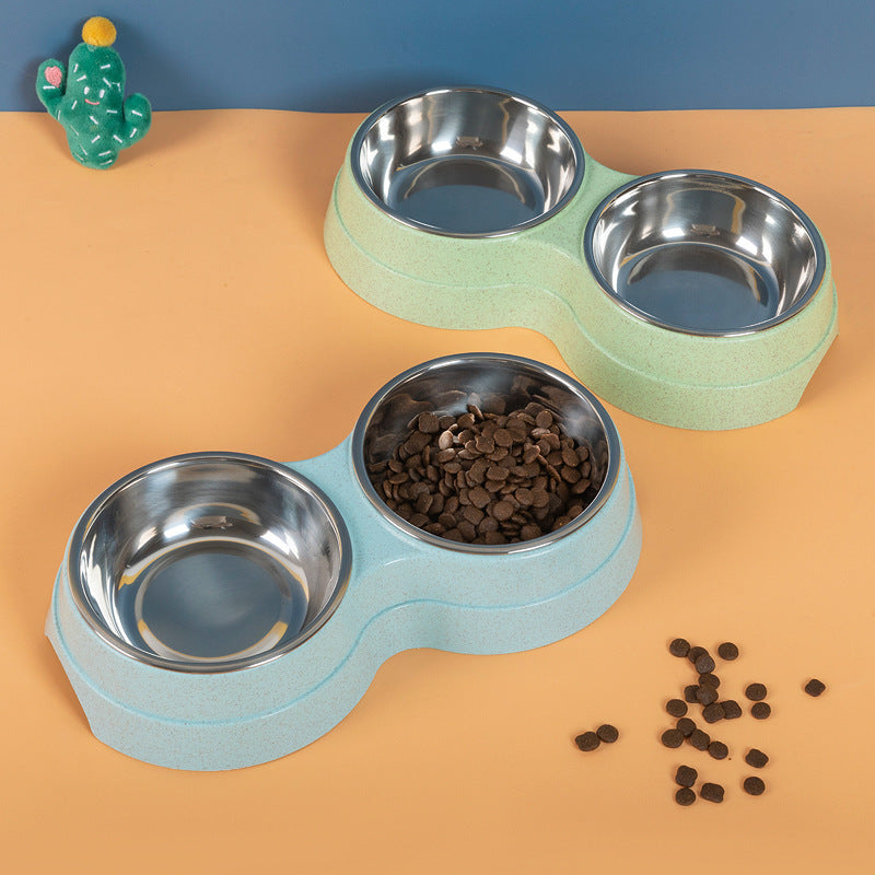 Double Pet Bowl – Food & Water