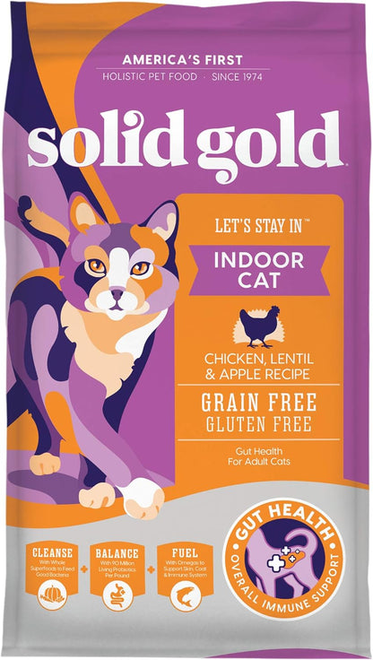 Indoor Chicken Cat Food – Grain-Free – 12 lb