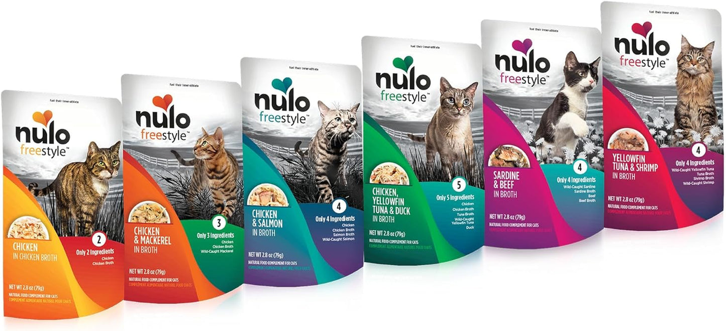 Nulo’s Freestyle Cat & Kitten Wet Food Topper – 2.8 oz