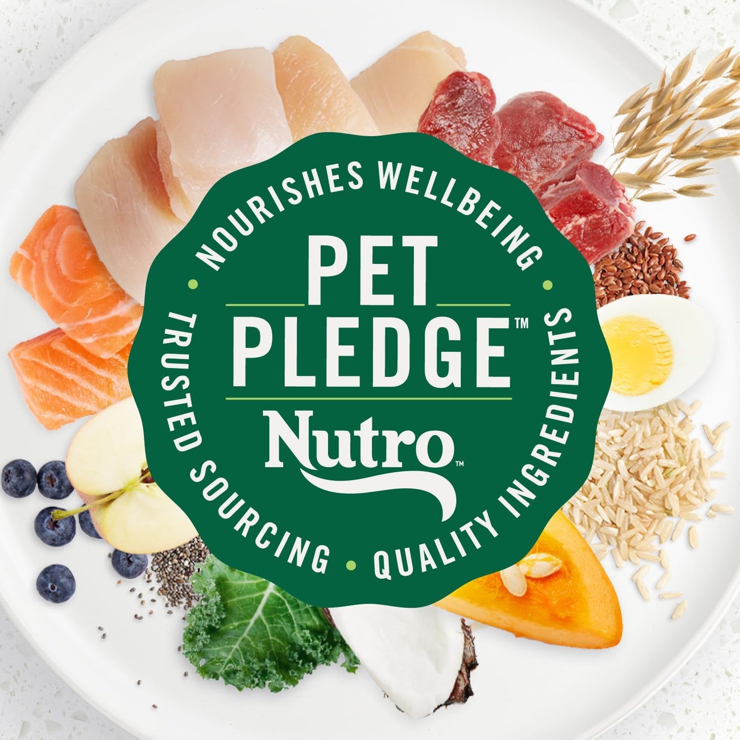 Nutro Ultra Natural Chicken, Lamb & Salmon Dry Dog Food – 30 lb