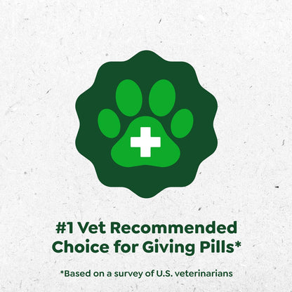Greenies Pill Pockets Real Peanut Butter Soft Dog Treats – 7.9 oz (30 Count)