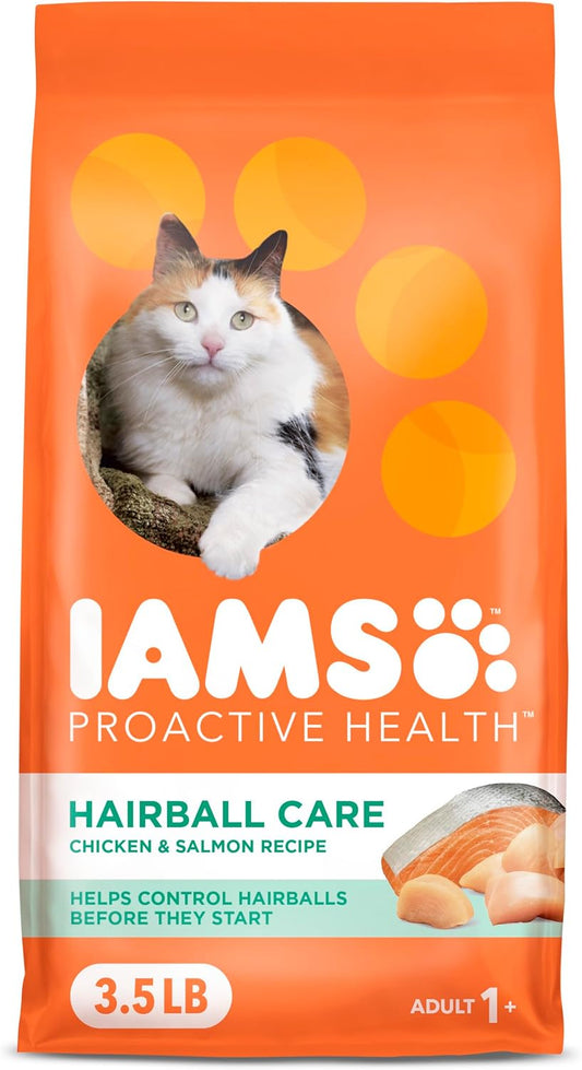 Hairball Care Chicken & Salmon Cat Food – 3.5 lb