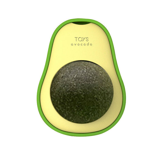 Avocado Catnip Treat Toy