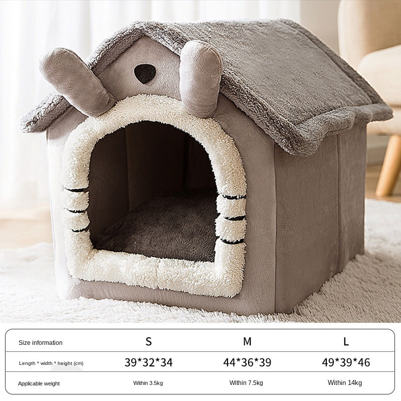Comfy Pet Bed – Small Dog & Cat House