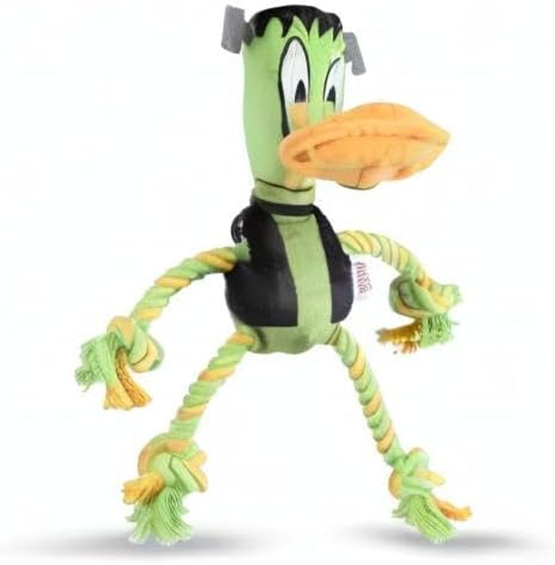 Daffy Duck Frankenstein Dog Toy – Halloween Tug & Squeak Fun