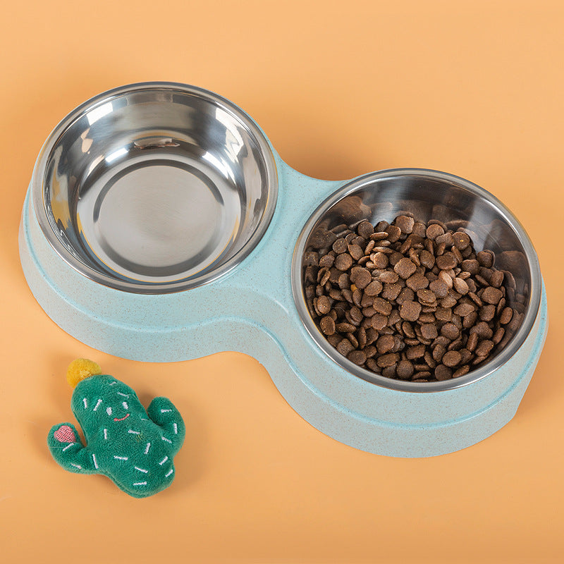Double Pet Bowl – Food & Water