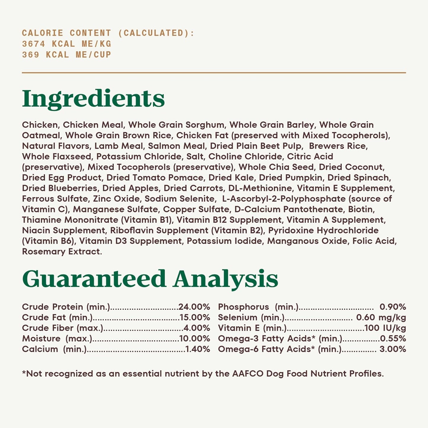 Nutro Ultra Natural Chicken, Lamb & Salmon Dry Dog Food – 30 lb