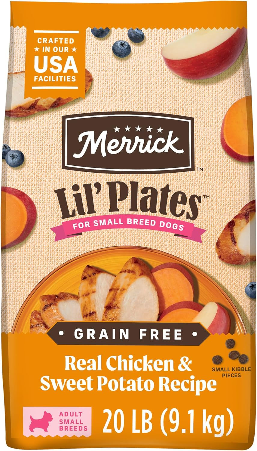 Lil’ Plates Grain-Free Chicken & Sweet Potato Dry Dog Food – 20 lb