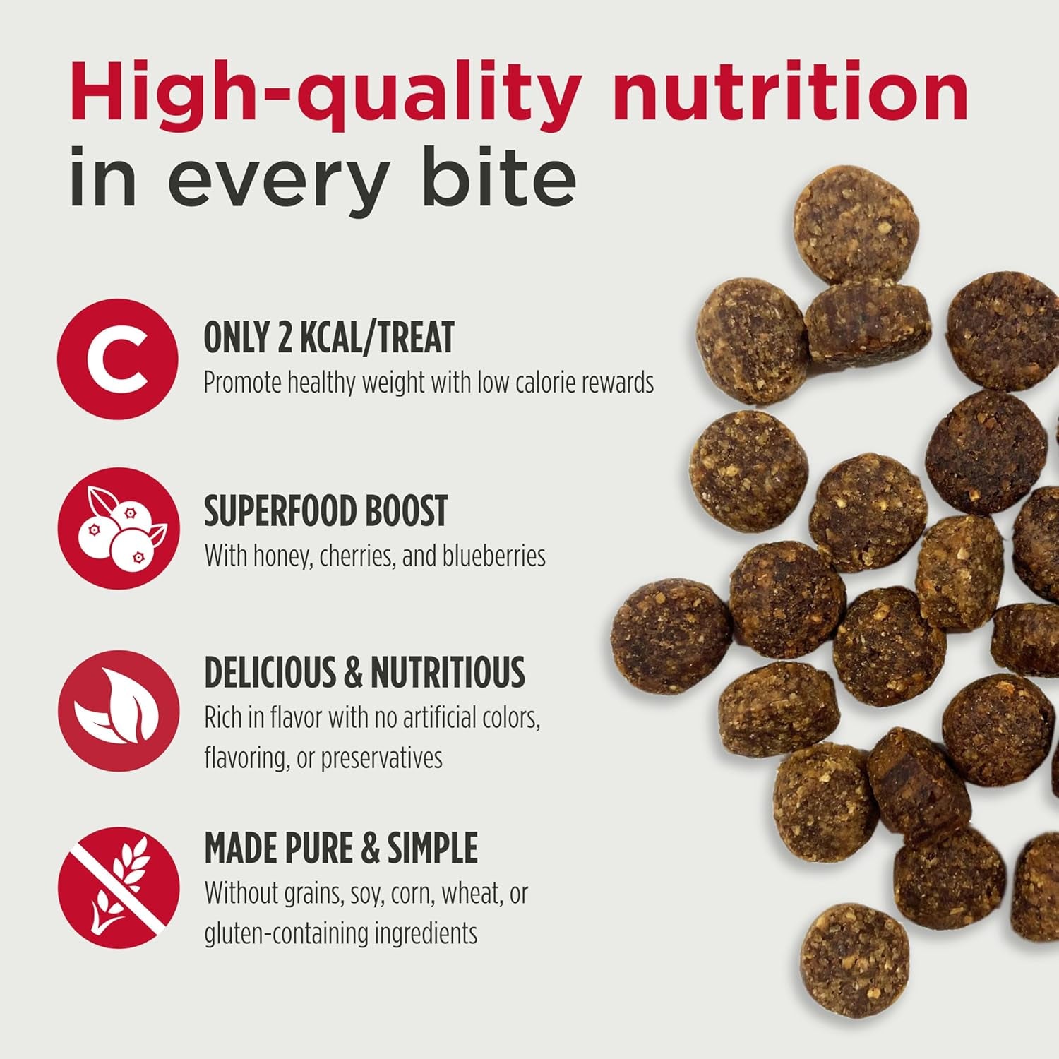 Nulo Grain-Free Natural Duck Dog Treats – 4 oz