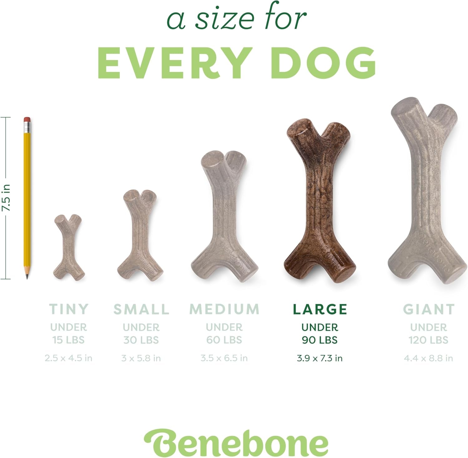 Maplestick Chew Toy – Durable Wood for Aggressive Chewers