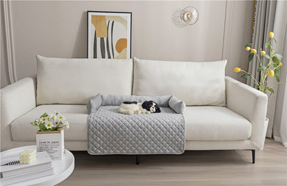 Cozy Pet Sofa Bed – Plush Comfort & Furniture Protection