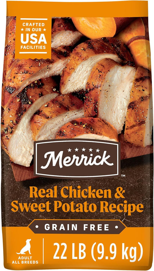 Grain-Free Dog Food – Chicken & Sweet Potato (22 lb)