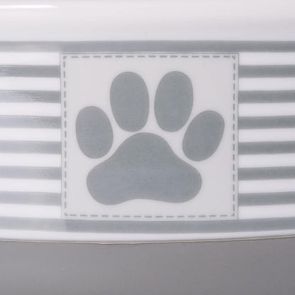Ceramic Pet Bowls – Medium Duo for Cats & Small Dogs