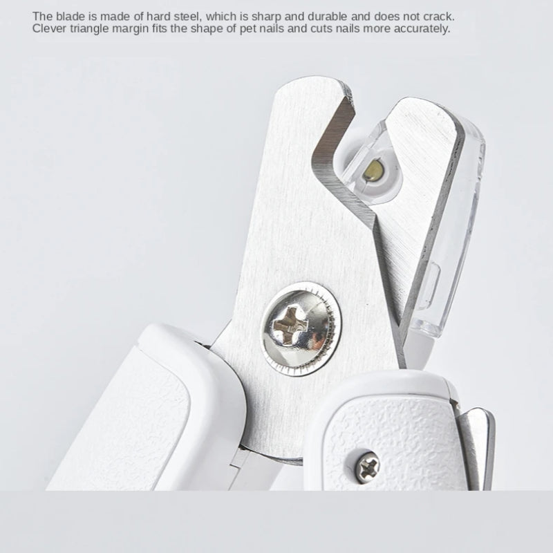 LED Pet Nail Clipper – Safe & Precise Trim 