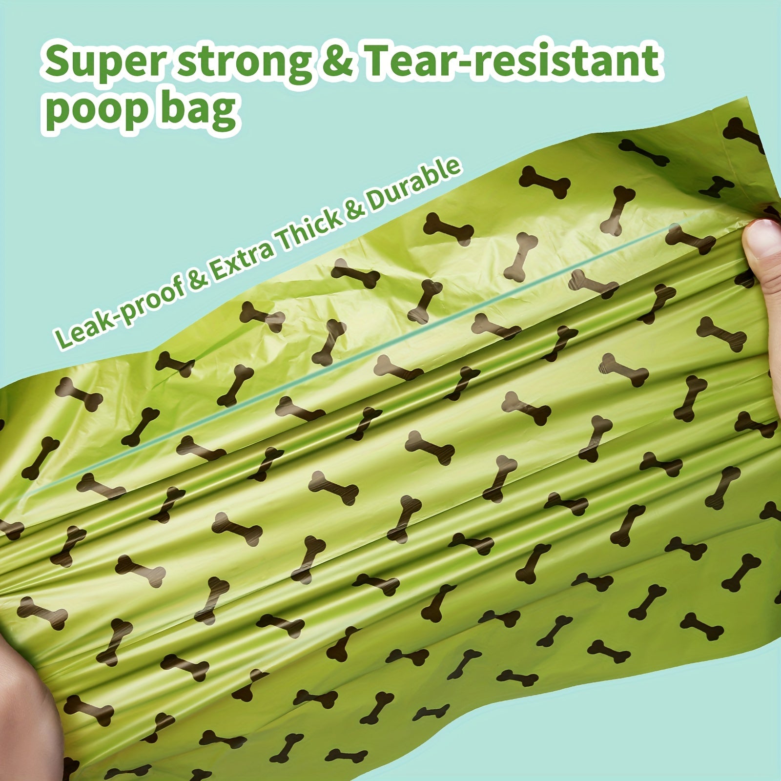 Eco Poop Bags – Leak-Proof + Dispenser