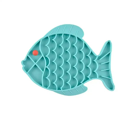 Fish-Shaped Lick Mat – Slow Feeder for Dogs