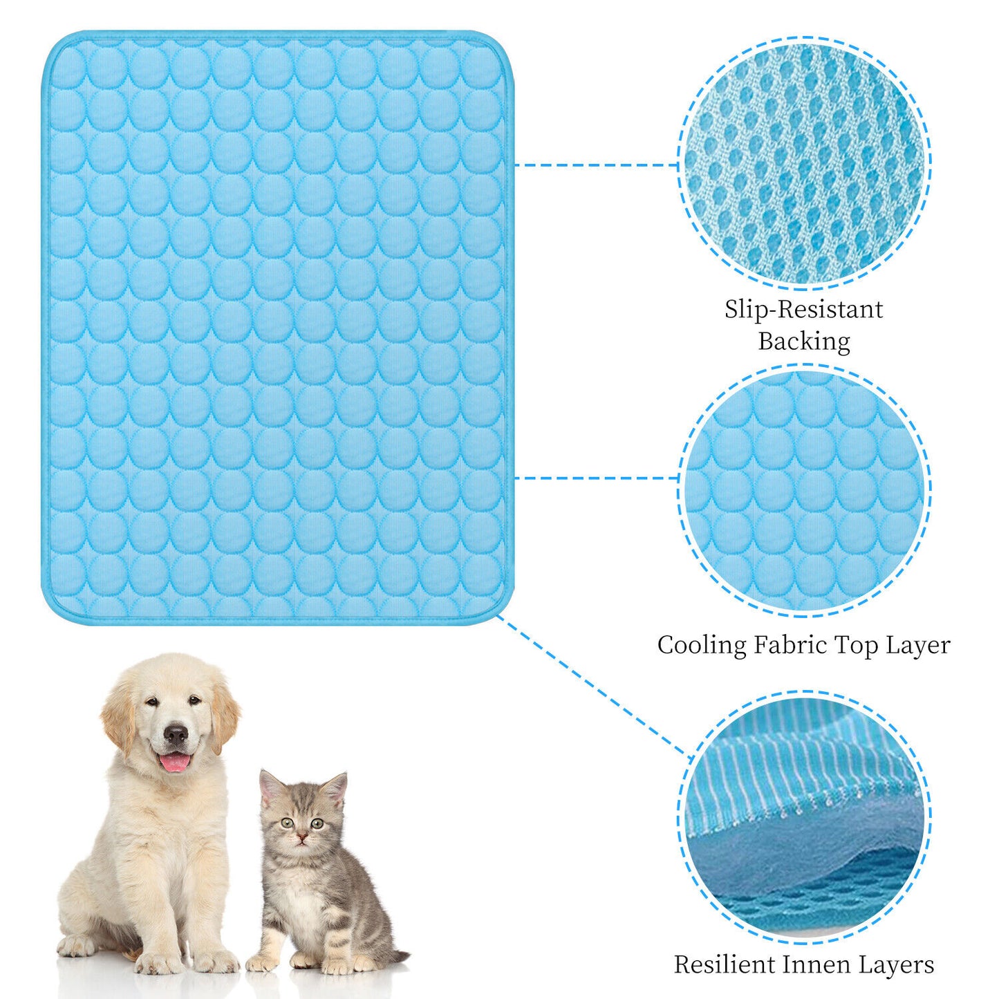 Cooling Mat for Pets – Summer Chill Pad