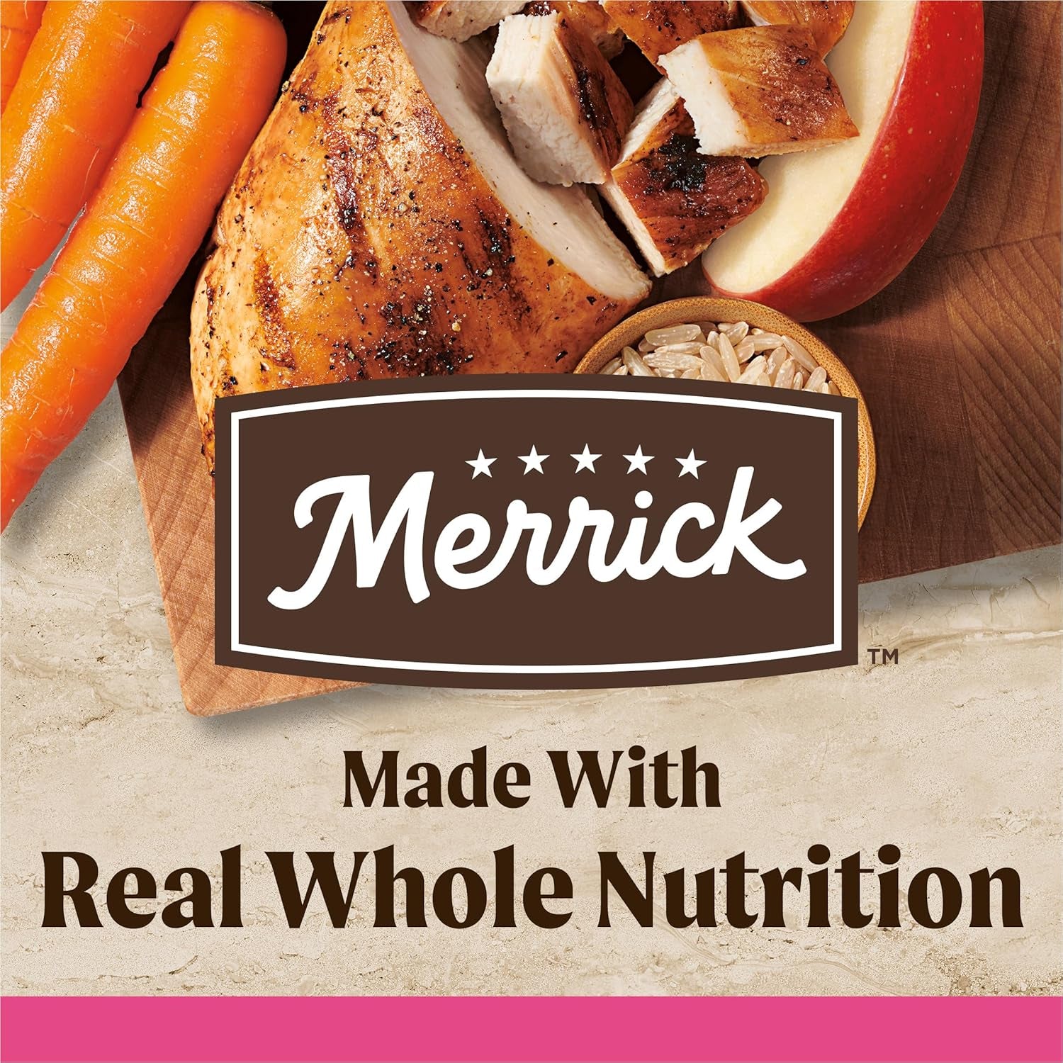 Merrick Healthy Grains Small Breed Real Chicken & Brown Rice Dry Dog Food - 12 lb