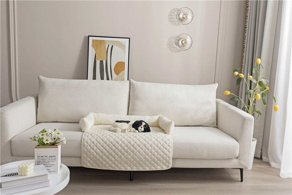 Cozy Pet Sofa Bed – Plush Comfort & Furniture Protection