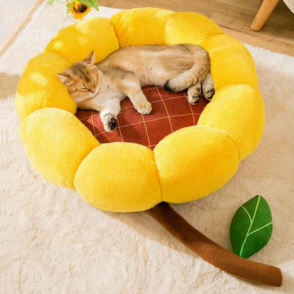 Flower Cat Bed – Soft, Cuddly & Inviting Nest
