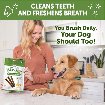 Wellness Dental Stix – Dog Chews for Clean Teeth (14 Count)