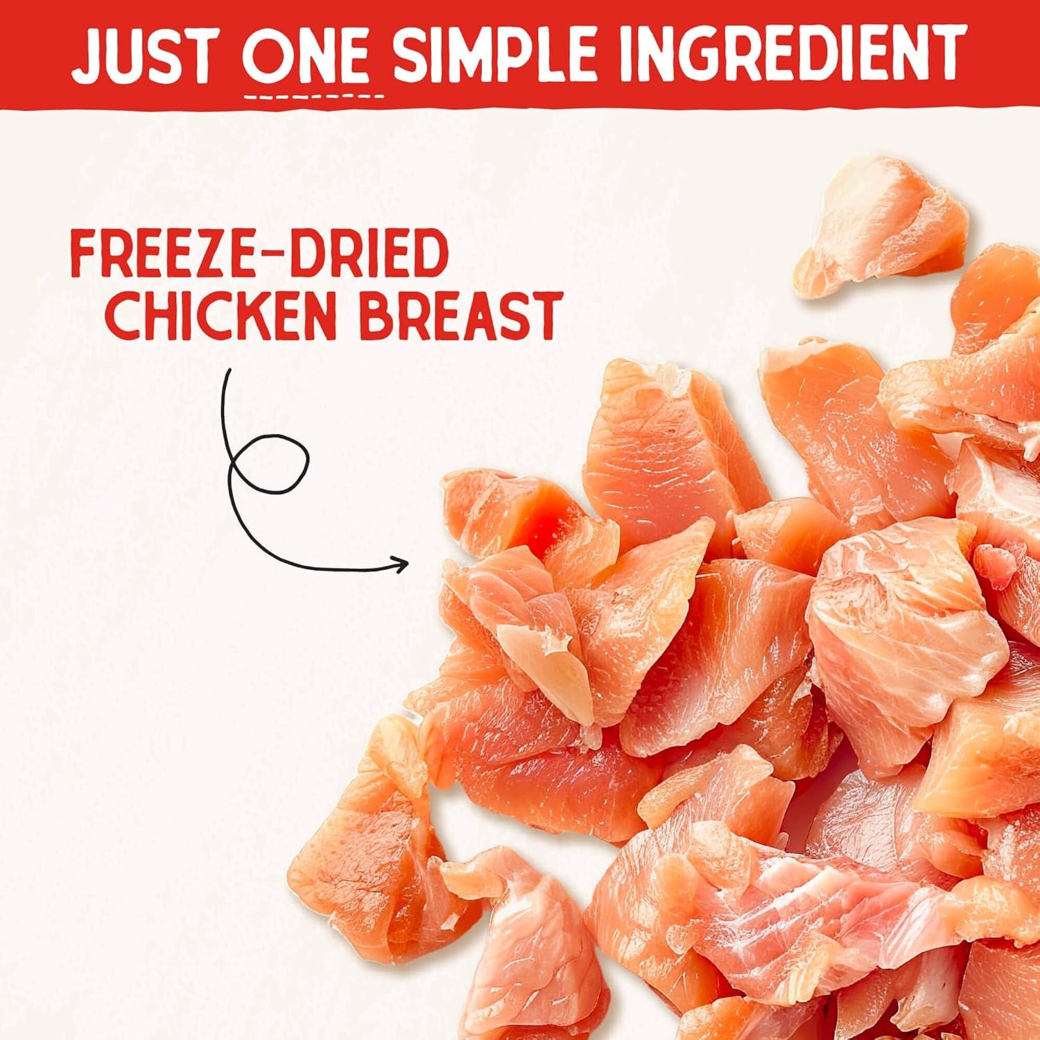 Stella & Chewy’s Freeze-Dried Raw Chicken Breast Dog Treats – 2.75 oz