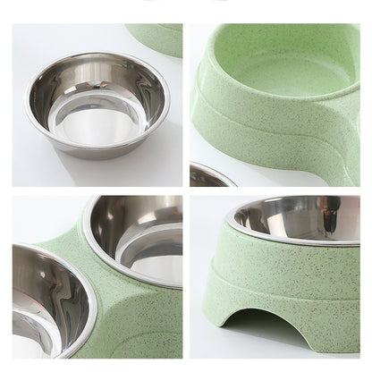 Double Pet Bowl – Food & Water