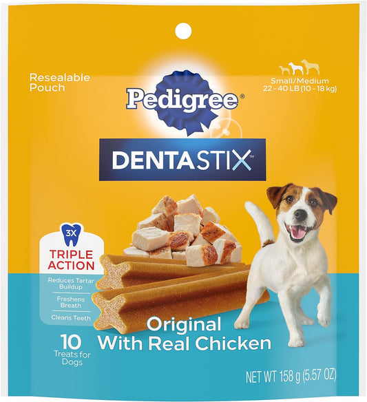 Pedigree Dentastix Original Dental Dog Treats – 5.57 oz (70 Count)