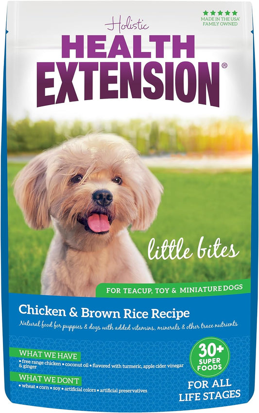Little Bites Chicken & Brown Rice Dog Food – 10 lb