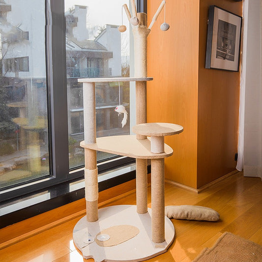 Cat Tree Wall Shelf