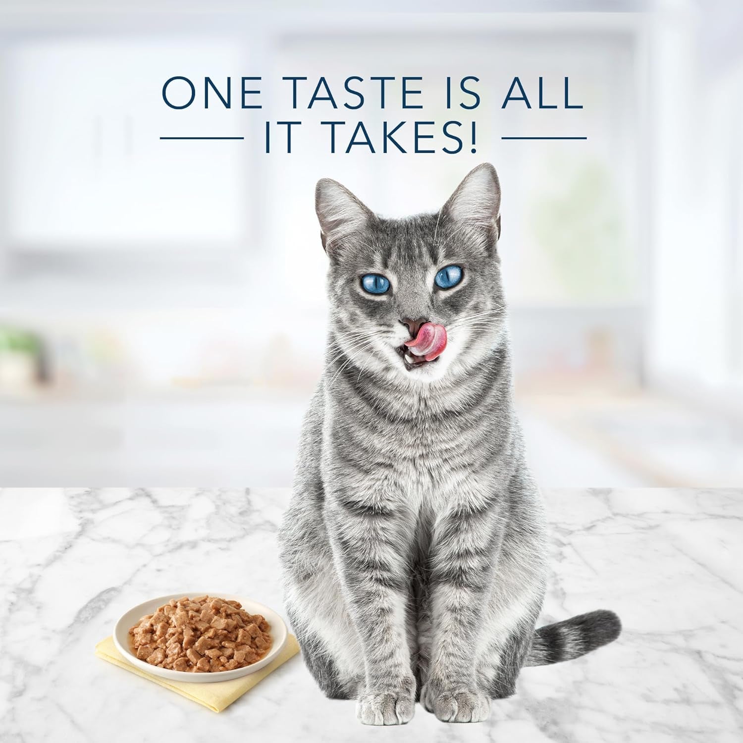 Tastefuls Chicken Flaked Wet Cat Food in Gravy – 5.5 oz x 24 Pack