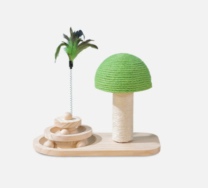 Cat Scratcher Tree with Sisal Balls