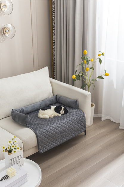 Cozy Pet Sofa Bed – Plush Comfort & Furniture Protection
