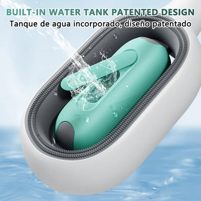 3-in-1 Cat Brush – Water Tank & Fur Remover