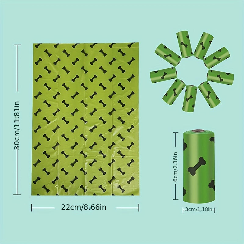 Eco Poop Bags – Leak-Proof + Dispenser