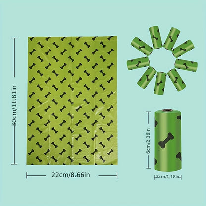 Eco Poop Bags – Leak-Proof + Dispenser