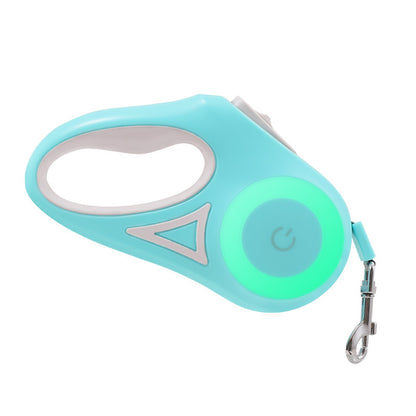 Auto-Retractable Leash + Collar – With Spotlight 