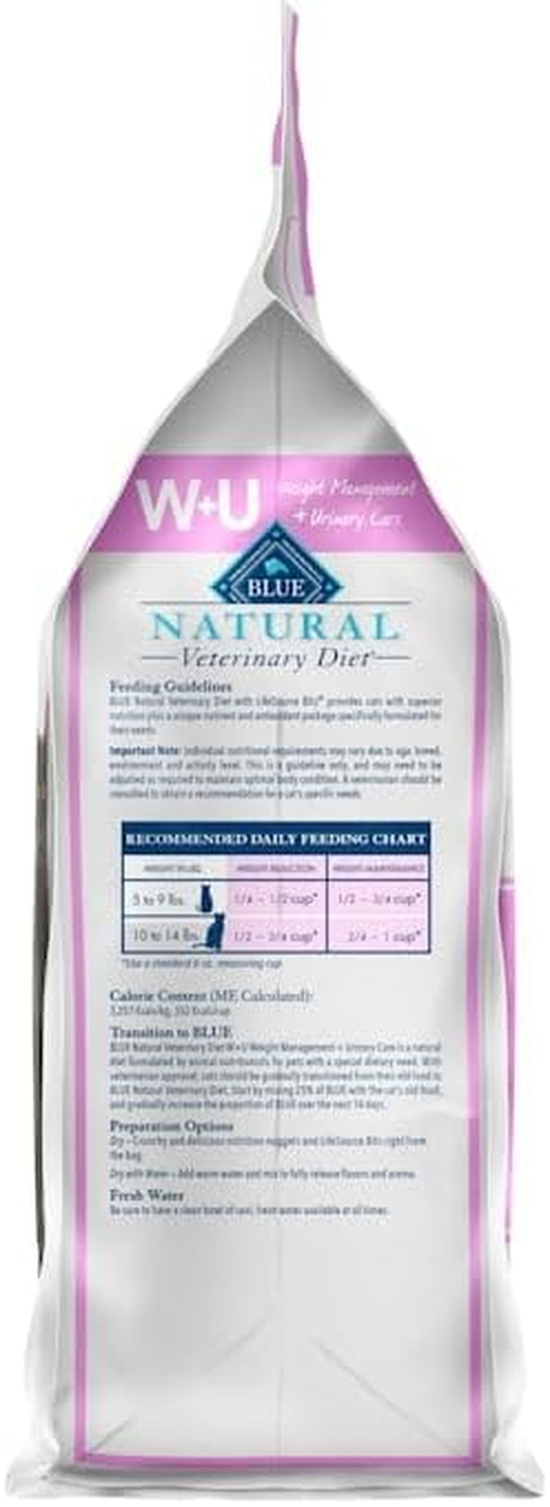 Blue Buffalo Weight Management & Urinary Care Chicken Dry Cat Food - 6.5 lb
