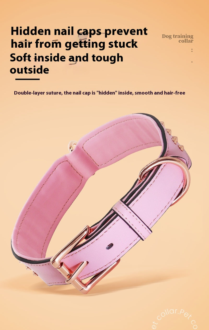 Anti-Bite Rivet Dog Collar