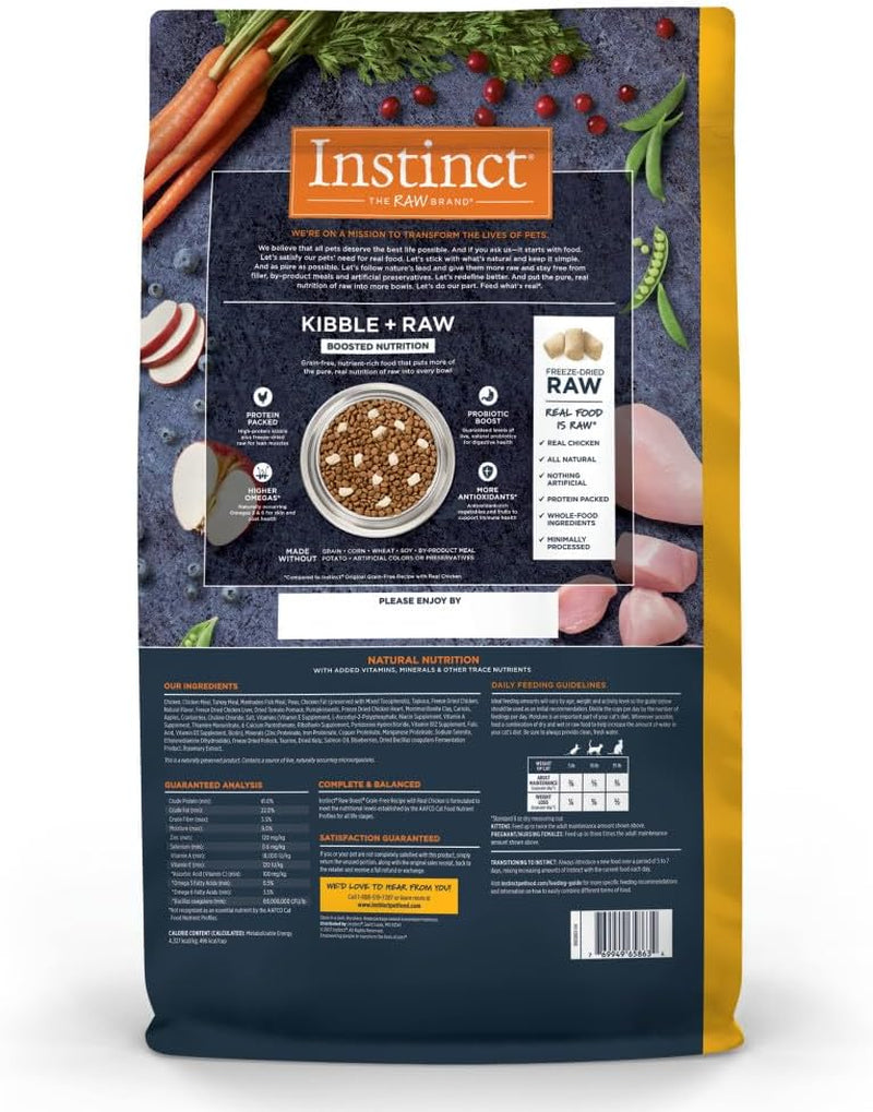 Raw Boost Chicken High-Protein Grain-Free Dry Cat Food – 10 lb