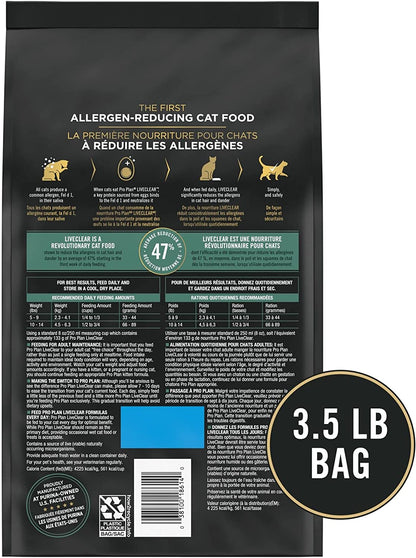 Purina Pro Plan LiveClear Salmon & Rice Dry Cat Food – 3.5 lb