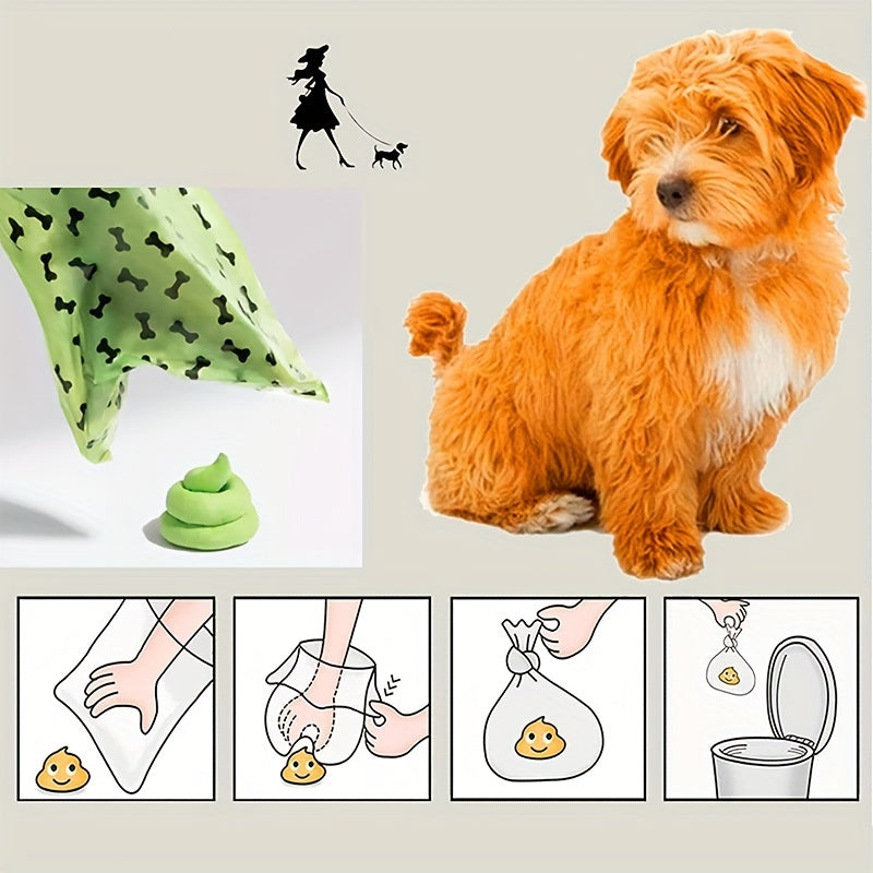 Eco Poop Bags – Leak-Proof + Dispenser