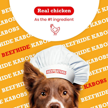 Beefeater Chicken, Liver & Sweet Potato Dog Chew Kabobs – 10 oz