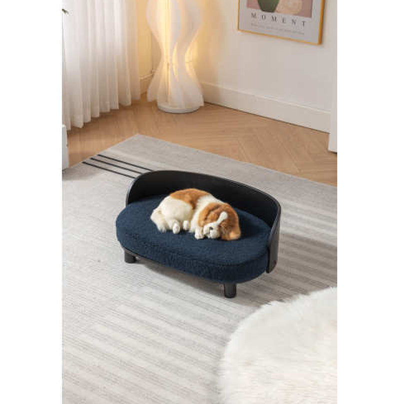 Scandinavian Pet Sofa Bed – Elevated Design & Velvet Comfort